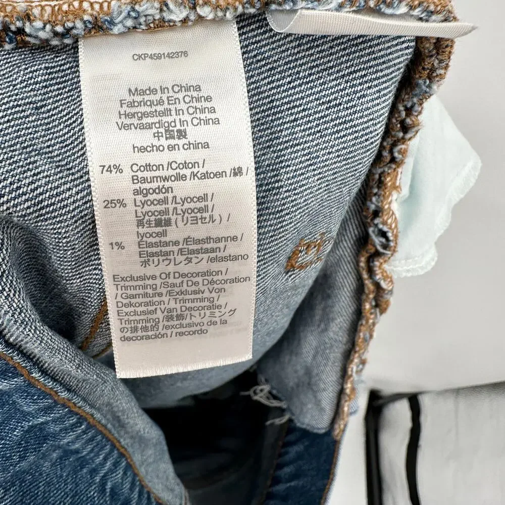 MADEWELL The Perfect Jean Short in Burnett Wash: TENCEL™ Lyocell Edition // 33